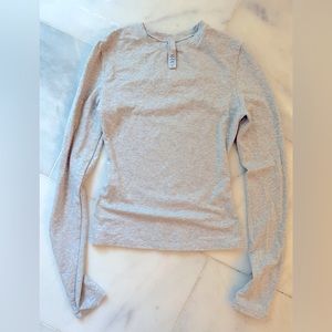 Skims SKIMS cotton long sleeve tee